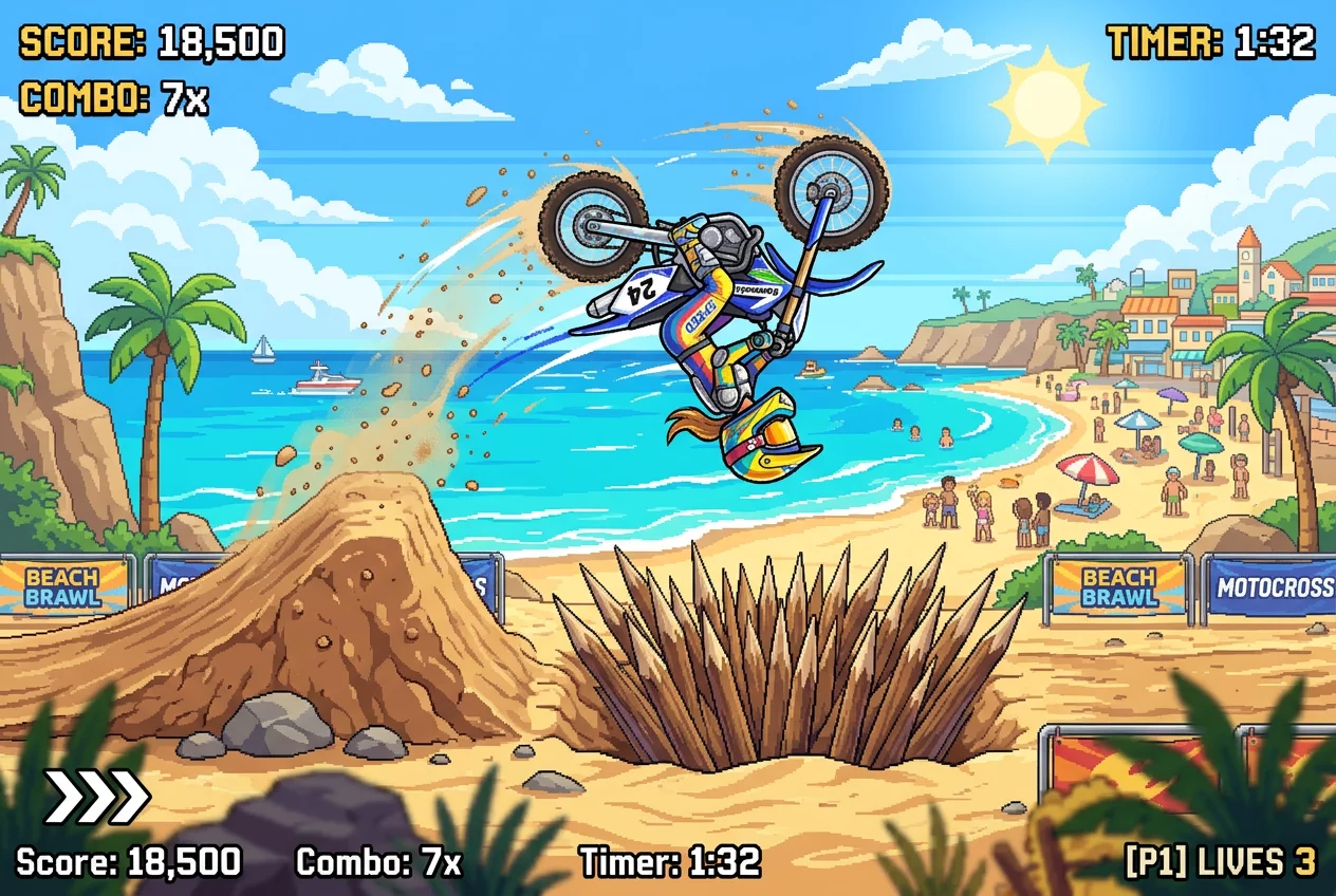 Moto X3m 2 Rush